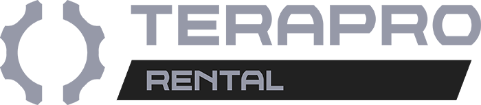 Terapro rental logo RGB horiz gris et noir